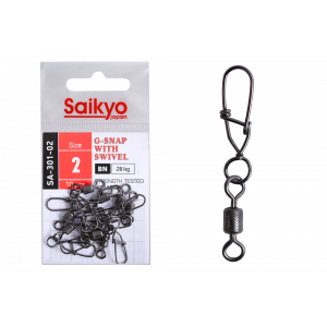 Вертлюг с застежкой Saikyo SA-301 Вертлюг с застежкой Saikyo SA-301
