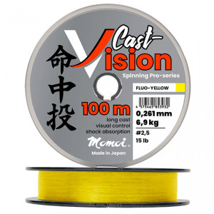 Momoi Cast Vision, 100 м, флуоресцентно-жёлтая (0,..