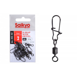 Вертлюг с застежкой Saikyo SA-302 Вертлюг с застежкой Saikyo SA-302