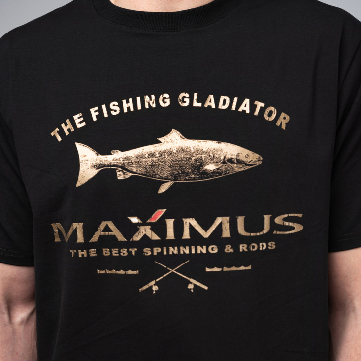Футболка Maximus чёрная    S (MCTSBS)