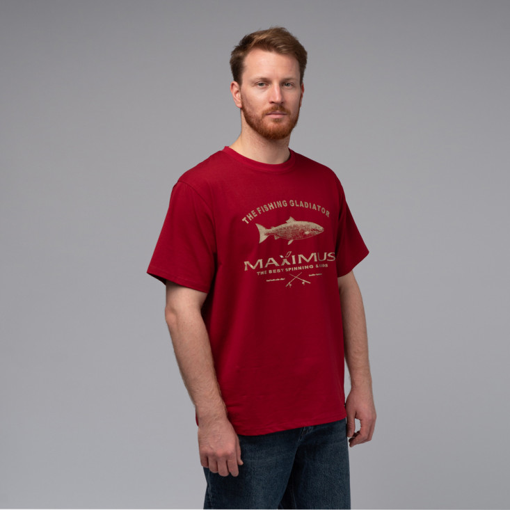 Футболка Maximus красная   M ( MCTSRM)